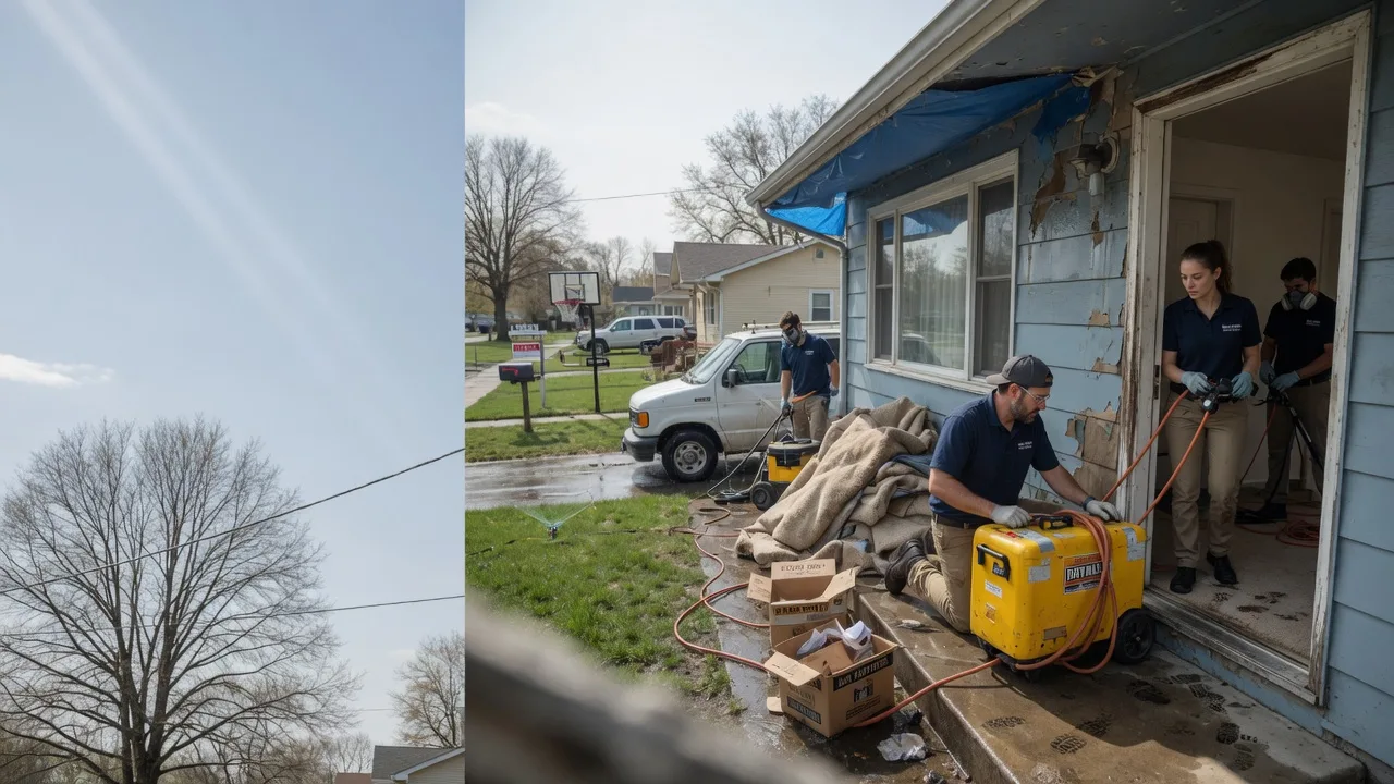 Basement Flood Cleanup in Pleasant Hill, OH near me
